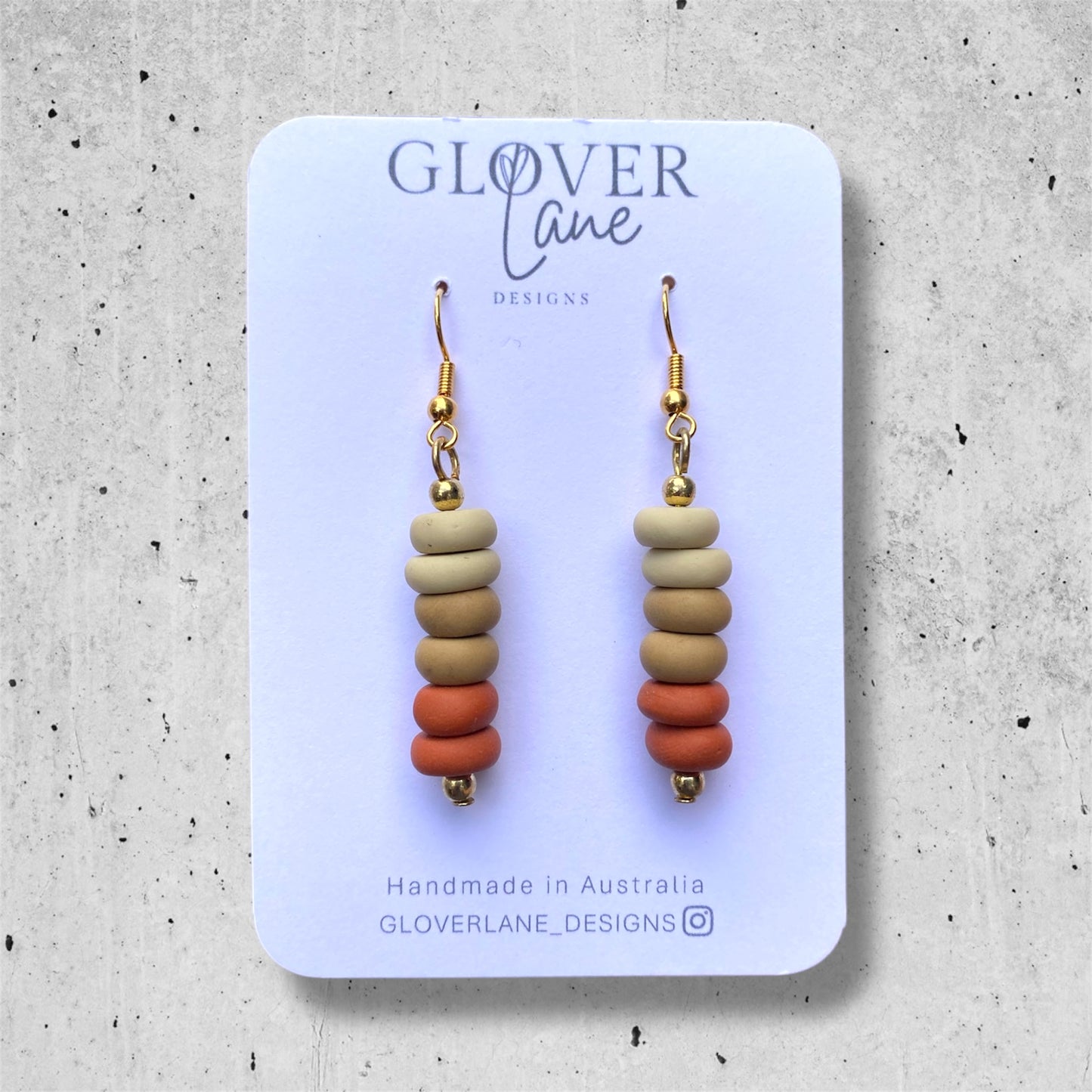Earthy Bead Dangle