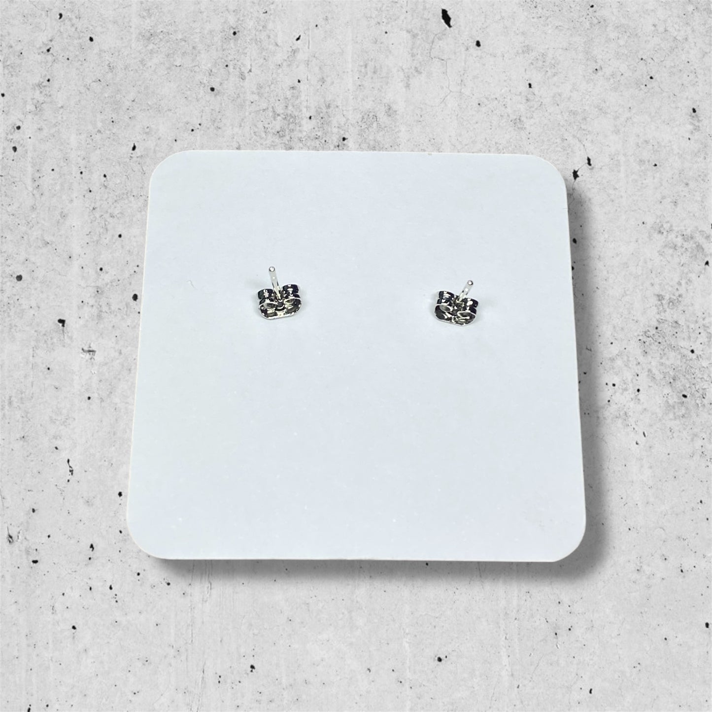 Floral Round Stud