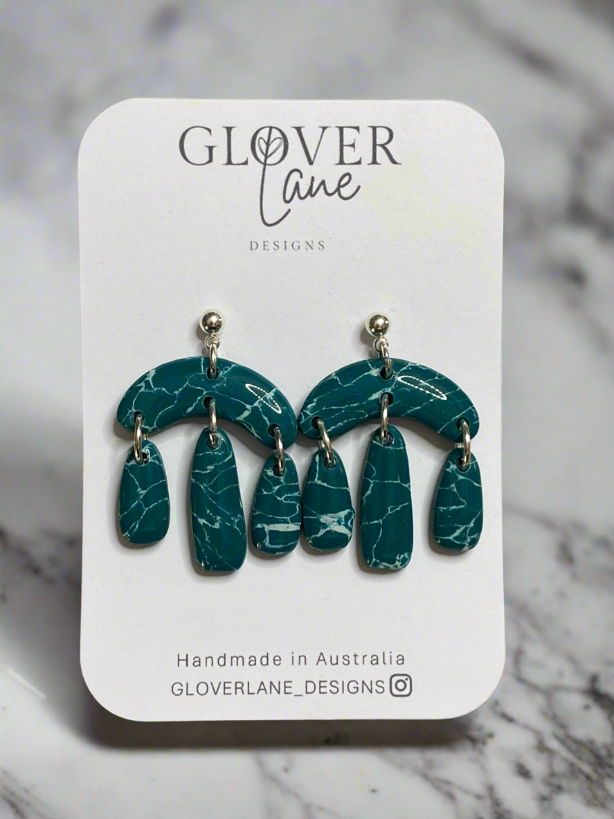 Pine Green Dangles