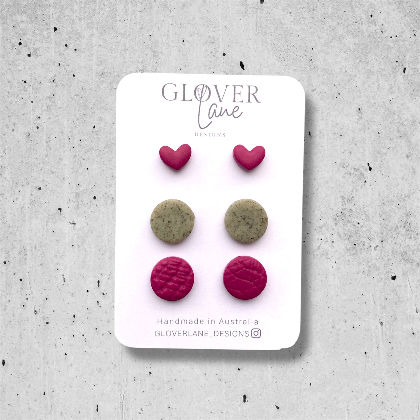 Embossed Shaped Stud Pack - Turnip