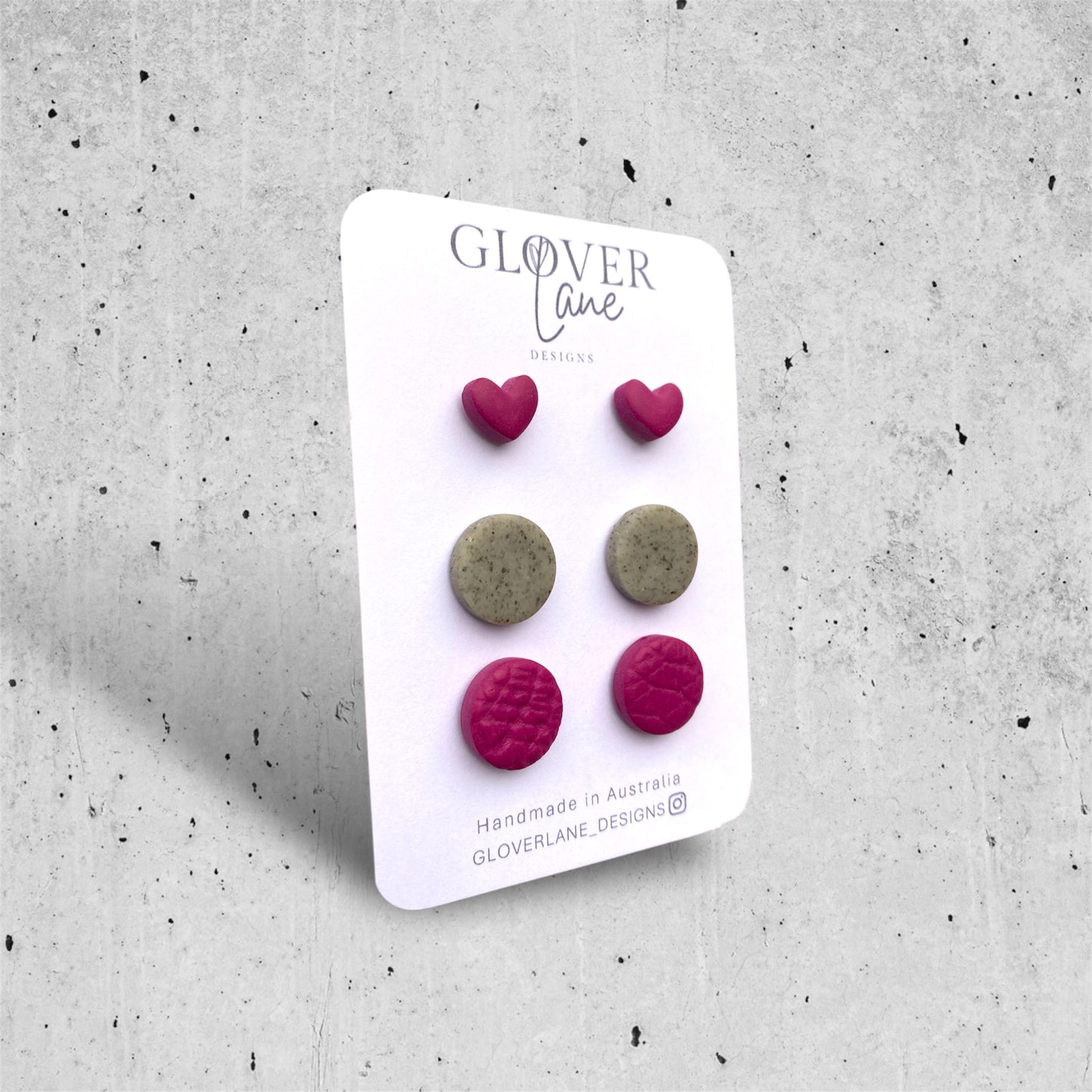 Embossed Shaped Stud Pack - Turnip