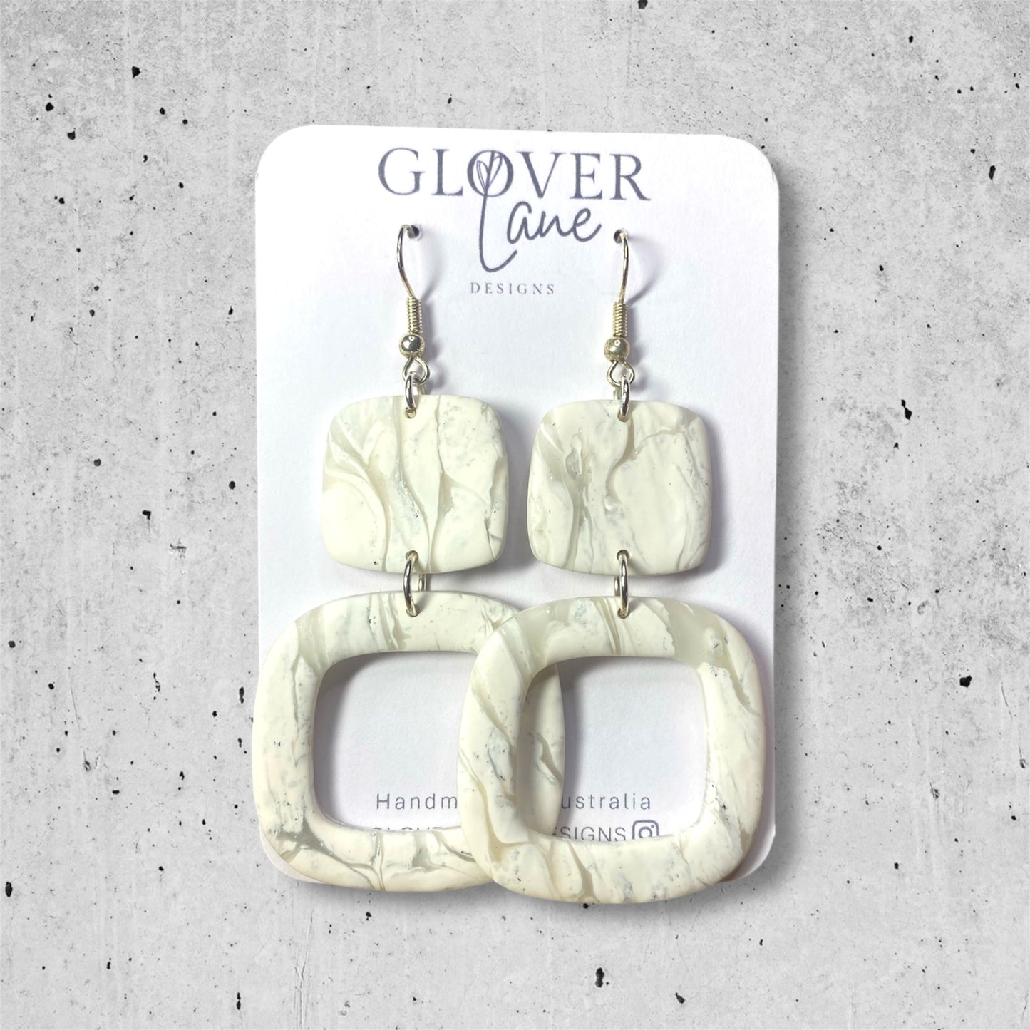 Organic Square Dangle