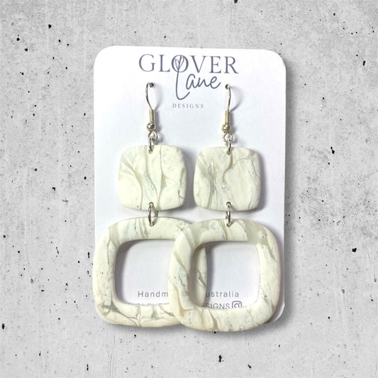 Organic Square Dangle