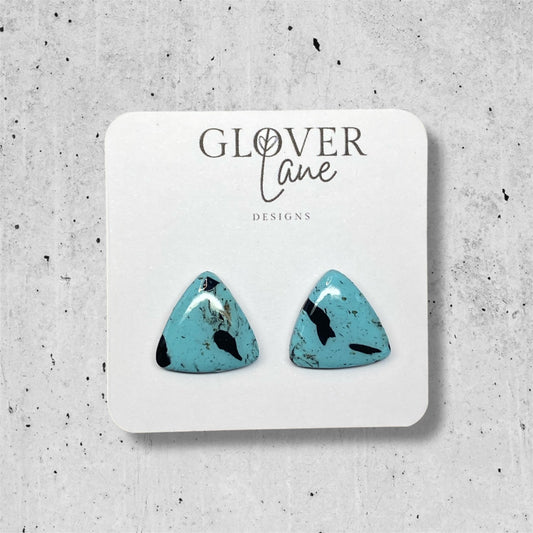 Resin Triangle Stud