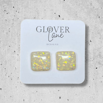 Opal Look Stud