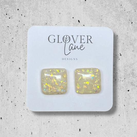 Opal Look Stud