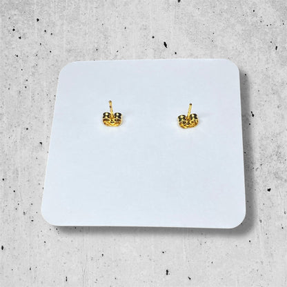 Banksia Embossed Round Stud