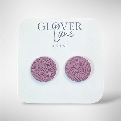 Poppy Textured Stud