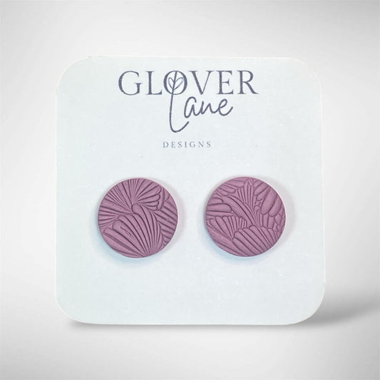 Poppy Textured Stud