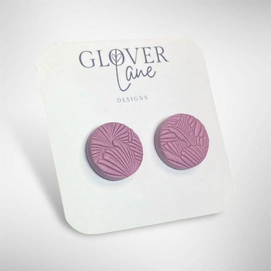 Poppy Textured Stud