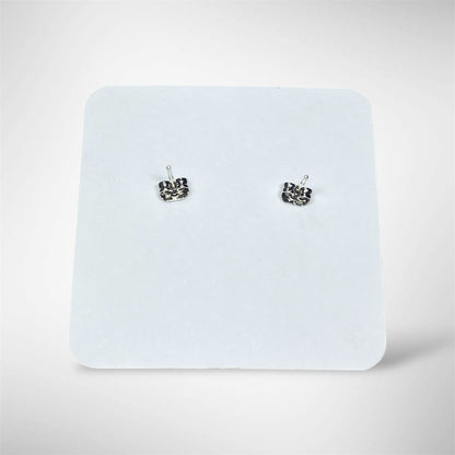 Banksia Embossed Round Stud
