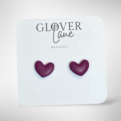 Mini Heart Studs