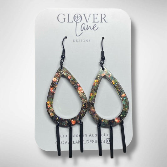 Teardrop Chameleon Dangles