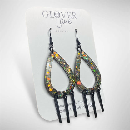Teardrop Chameleon Dangles