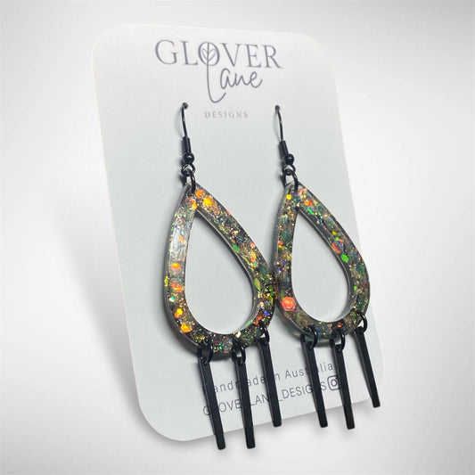 Teardrop Chameleon Dangles