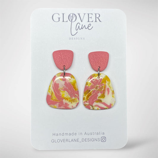 Coral Bliss Dangles