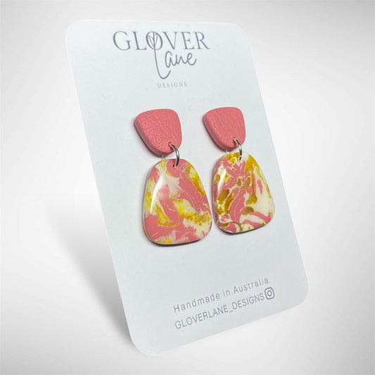 Coral Bliss Dangles
