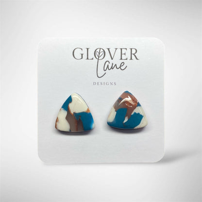Resin Triangle Stud