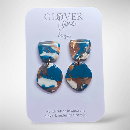 Abstract Marble Dangle - Small