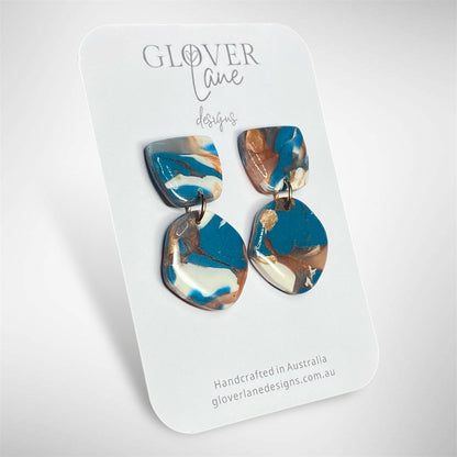 Abstract Marble Dangle - Small