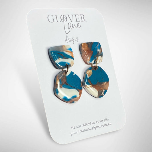 Abstract Marble Dangle - Small