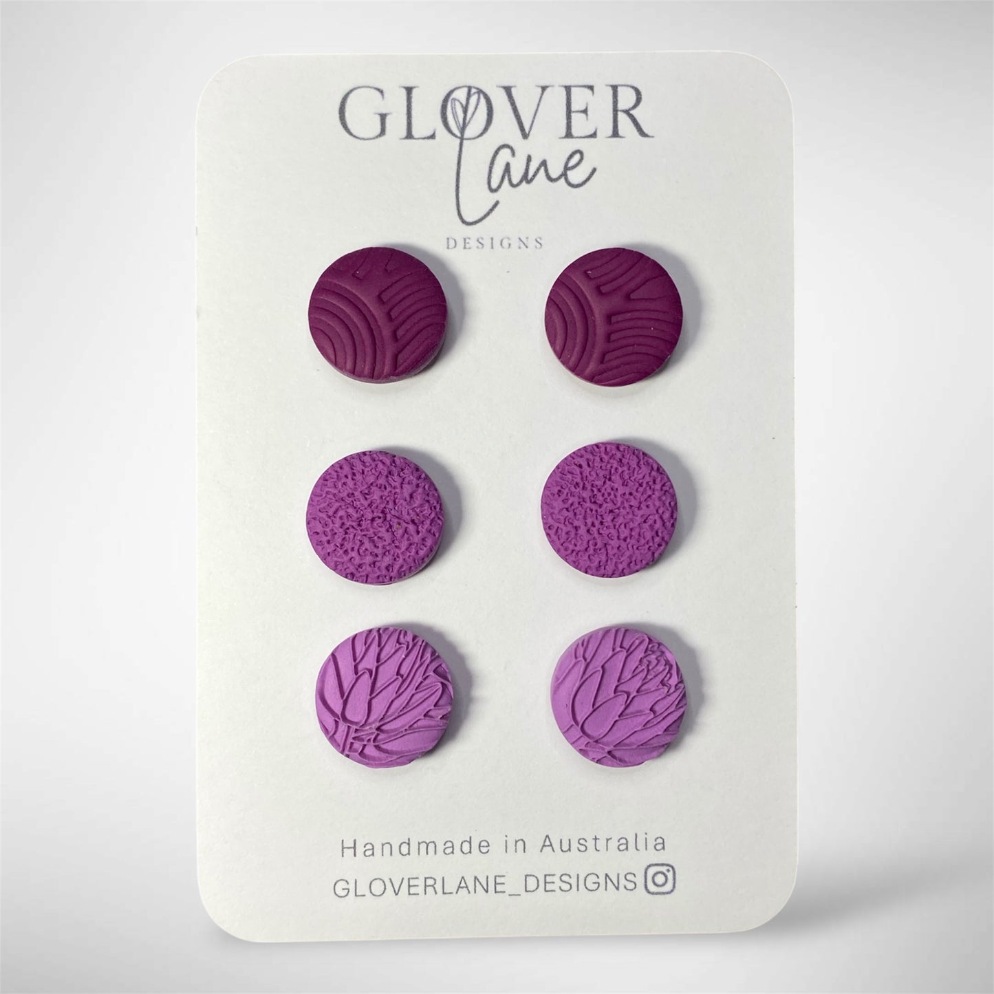 Embossed Turnip Stud Pack