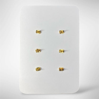 Embossed Burgundy Stud Pack